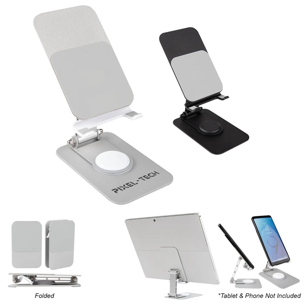 Phone holder with an adjustable angle, 360-degree rotation and a non-slip... from ASI 61125 Hit Promotional Products / Hit®