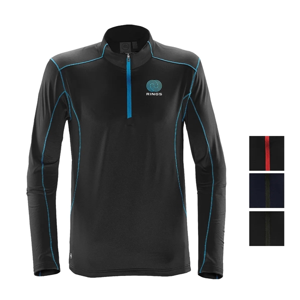 Men's pullover with a 1/4 zip and dry moisture management.... from ASI 61125 Hit Promotional Products / Hit®