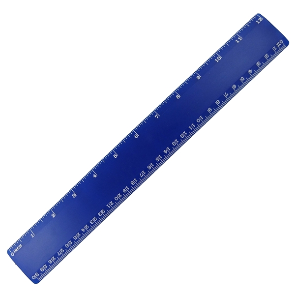 Translucent 12" ruler with standard and metric measurements.... from ASI 57956 Graphco line