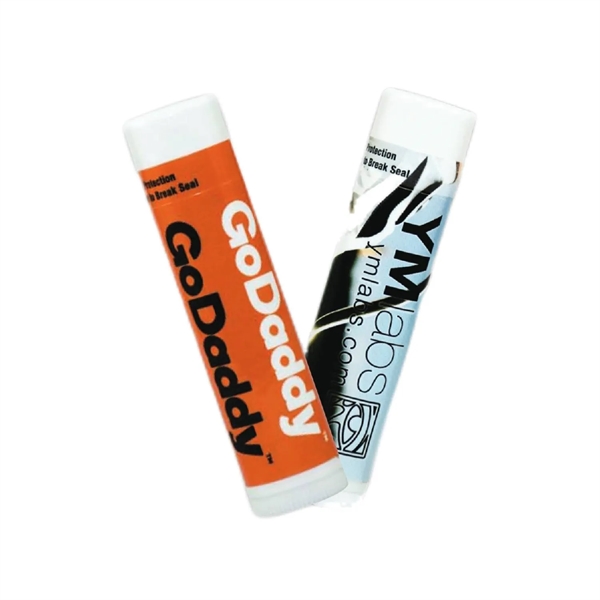 Eco-safe best tasting flavored lip balm plus full color label on... from ASI 37218 Athena Promo (tm)