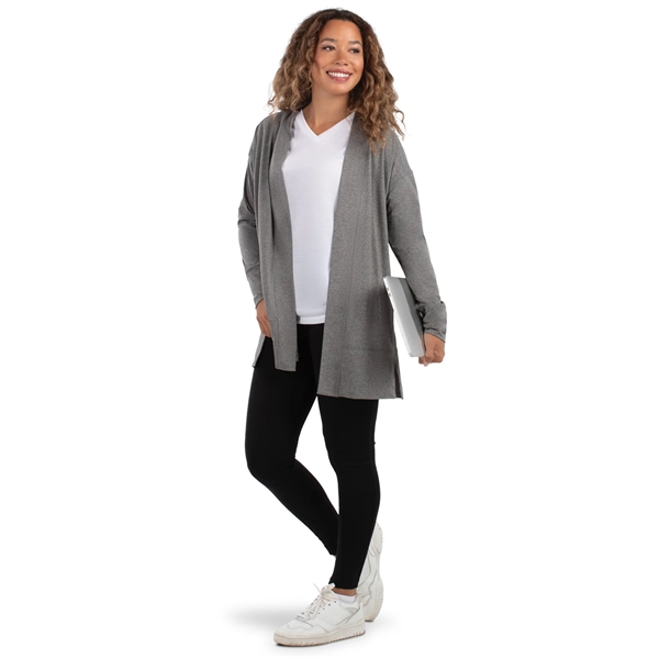 Ladies Ventura Cardigan with moisture-wicking properties and recycled polyester.... from ASI 37461 Augusta Sportswear / Holloway Sportswear