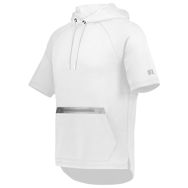 Legend Short Sleeve Tech Fleece Hoodie created from a blend of... from ASI 37461 Augusta Sportswear