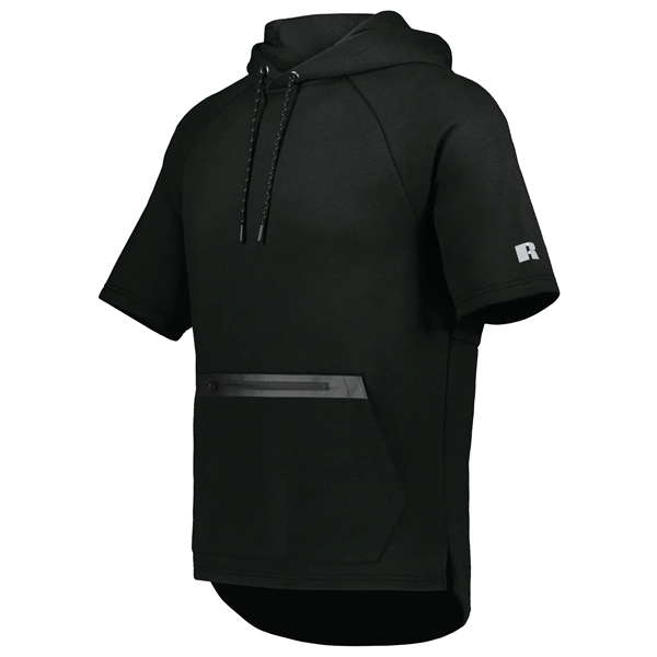 Legend Short Sleeve Tech Fleece Hoodie created from a blend of... from ASI 37461 Augusta Sportswear