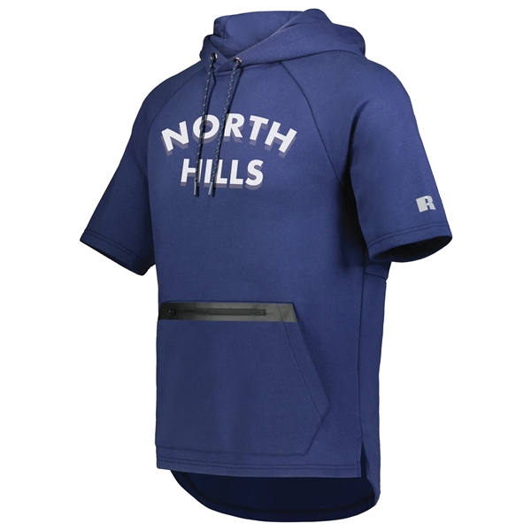 Legend Short Sleeve Tech Fleece Hoodie created from a blend of... from ASI 37461 Augusta Sportswear