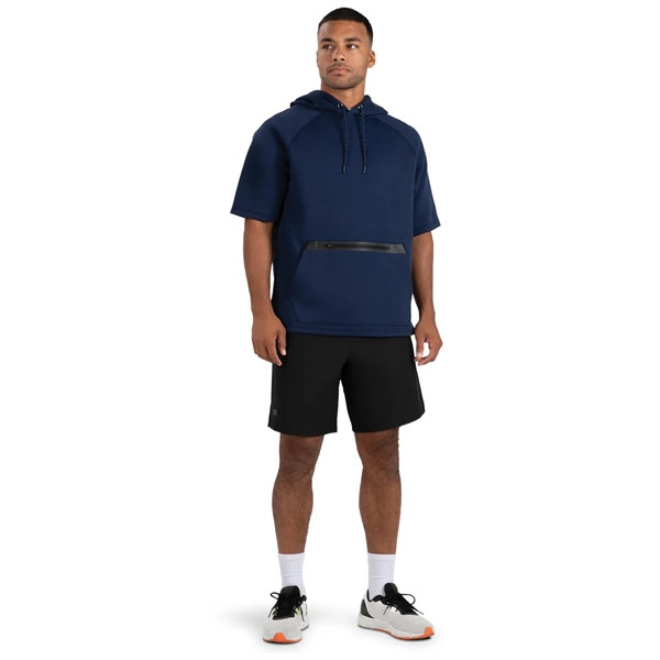 Legend Short Sleeve Tech Fleece Hoodie created from a blend of... from ASI 37461 Augusta Sportswear