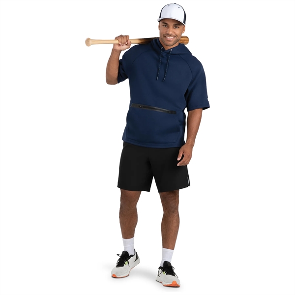 Legend Short Sleeve Tech Fleece Hoodie created from a blend of... from ASI 37461 Augusta Sportswear