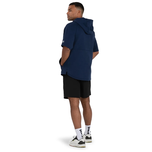 Legend Short Sleeve Tech Fleece Hoodie created from a blend of... from ASI 37461 Augusta Sportswear