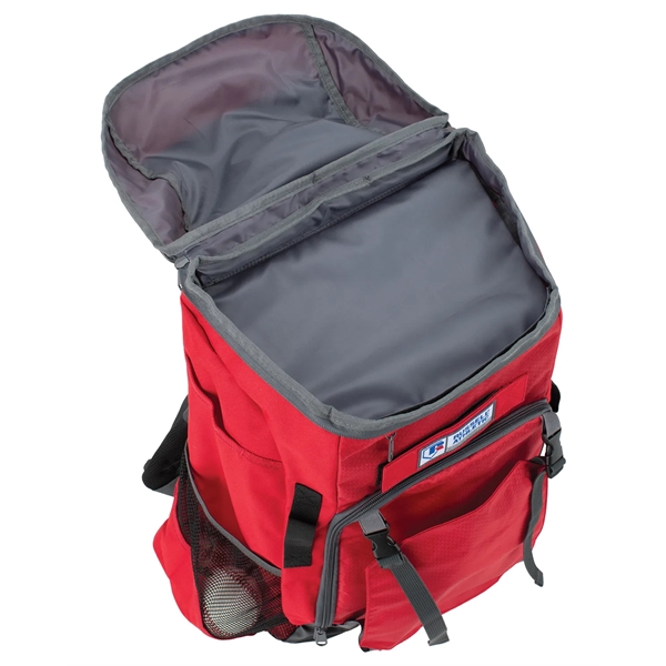 Diamond Gear Backpack with collapsible glove shelf, bat sleeves and helmet... from ASI 37461 Augusta Sportswear