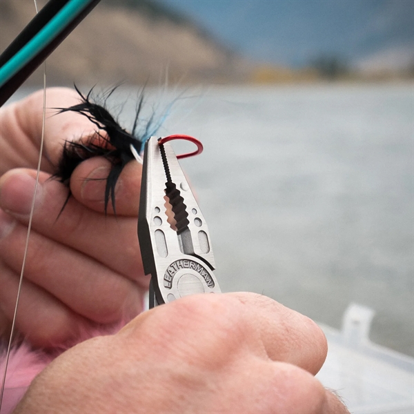 USA Made Leatherman Multi-tool with pliers, wire cutters, blade, bottle opener.... from ASI 46170 Compass Industries Inc