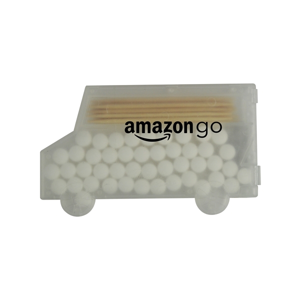Delivery truck shaped combo mints and toothpicks.... from ASI 48500 Dard Products / Tag Master®