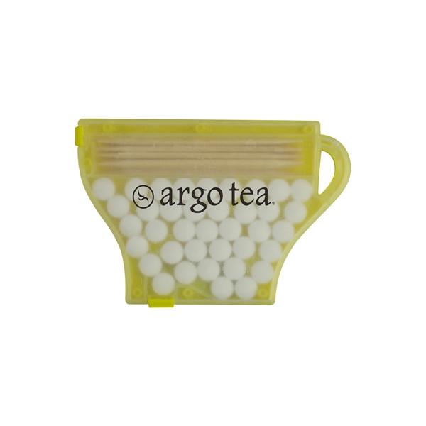 Cup shape combo peppermints and tooth picks.... from ASI 48500 Dard Products / Tag Master®