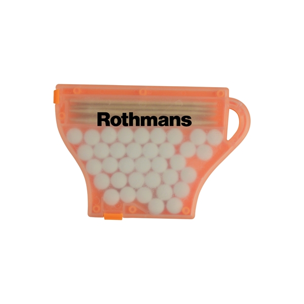 Cup shape combo peppermints and tooth picks.... from ASI 48500 Dard Products / Tag Master®