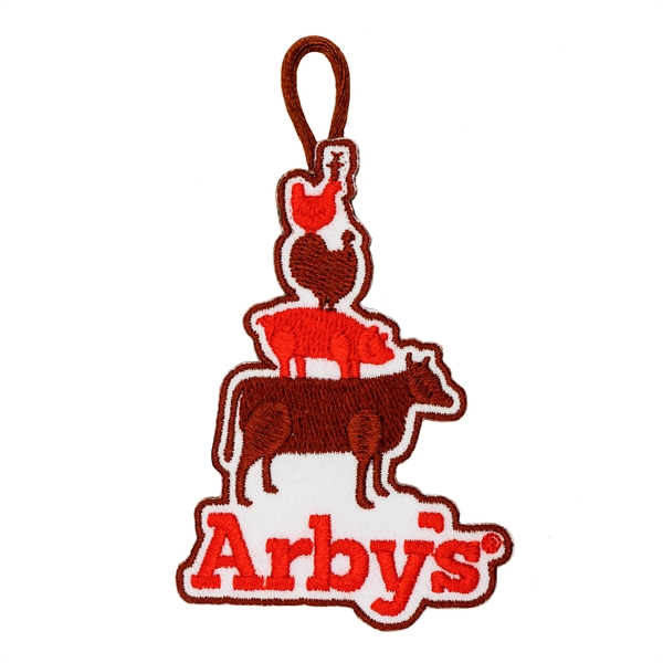 3" custom embroidered hanging holiday decorations in assorted colors and styles.... from ASI 52263 EMT / EMT EASY