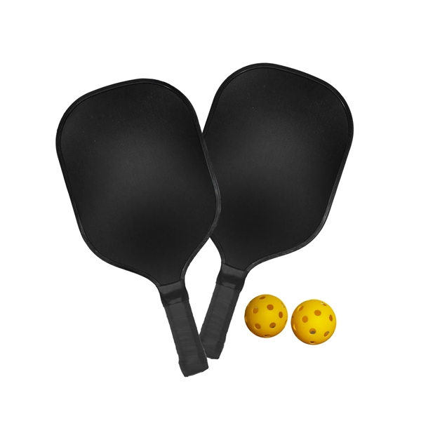 Graphite Pickleball Set (2-Pack); includes 2 paddles, 2 pickleballs and a... from ASI 76730 Peerless Umbrella Co Inc / Threads By Peerless