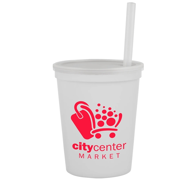 16 oz. Take-Out Sipper. Secure Lid and Straw for on-the-go convenience.... from ASI 55990 Garyline