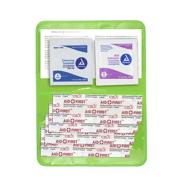 7 piece first aid kit in vinyl pouch... from ASI 62660 Innovation Line