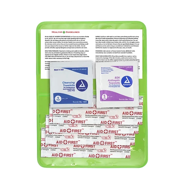 7 piece first aid kit in vinyl pouch... from ASI 62660 Innovation Line