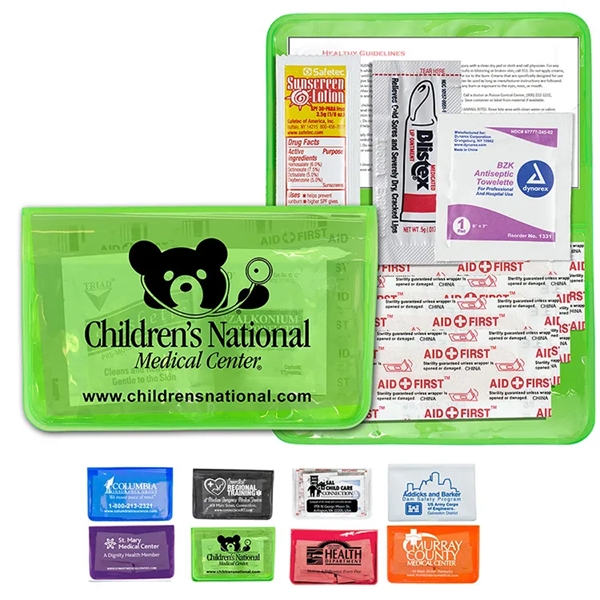 4 1/2" x 2 7/8" eight-piece Sun-is-Fun kit in vinyl pouch... from ASI 62660 Innovation Line