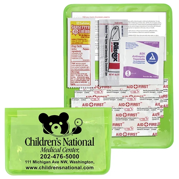 4 1/2" x 2 7/8" eight-piece Sun-is-Fun kit in vinyl pouch... from ASI 62660 Innovation Line