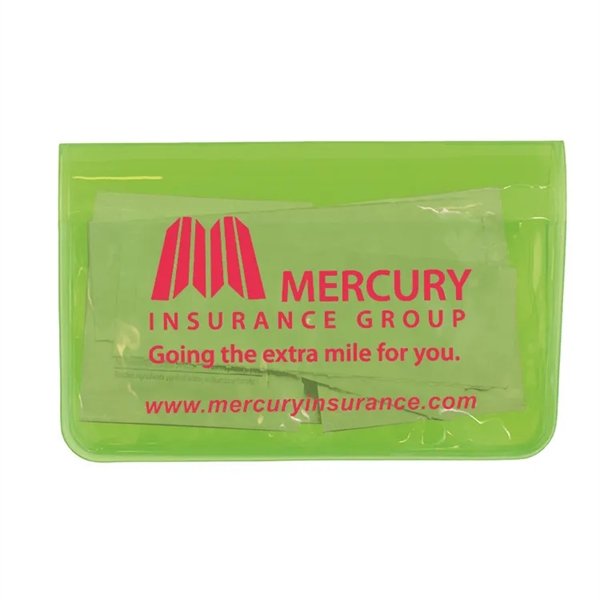 9 piece first aid kit with vinyl pouch, bandages, towelettes, hand... from ASI 62660 Innovation Line