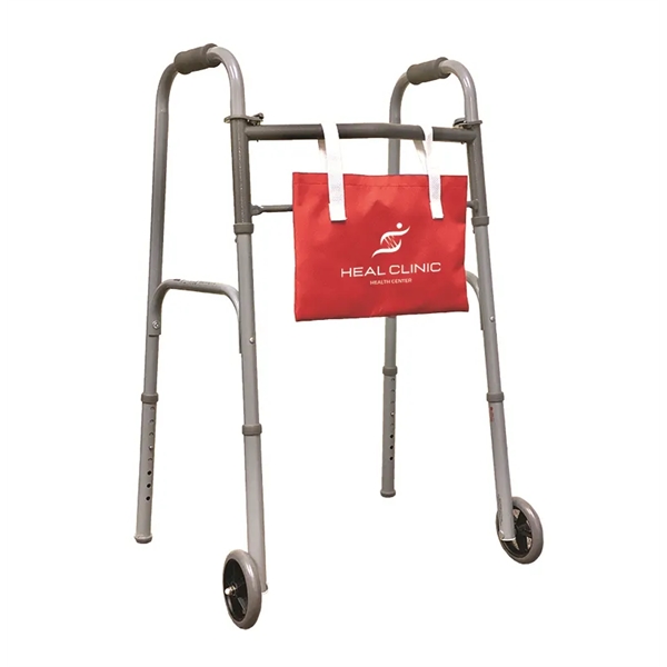 14" x 10" 600 Denier polyester and nylon assisted walker tote... from ASI 36558 Aprons, Etc.