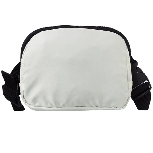 Waist/belt bag with large compartment with zipper closure and an adjustable... from ASI 39552 BEL Promo