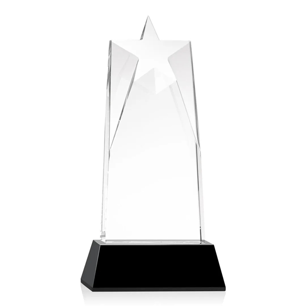 Our prestigious Thick Optical Crystal Millington Star VividPrint™ Award on base... from ASI 84592 St Regis Group / St Regis