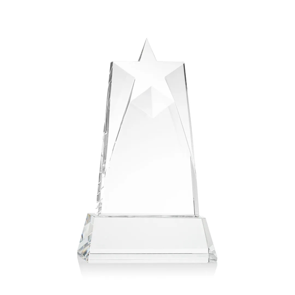 Our prestigious Thick Optical Crystal Millington Star Award on base features... from ASI 84592 St Regis Group / St Regis