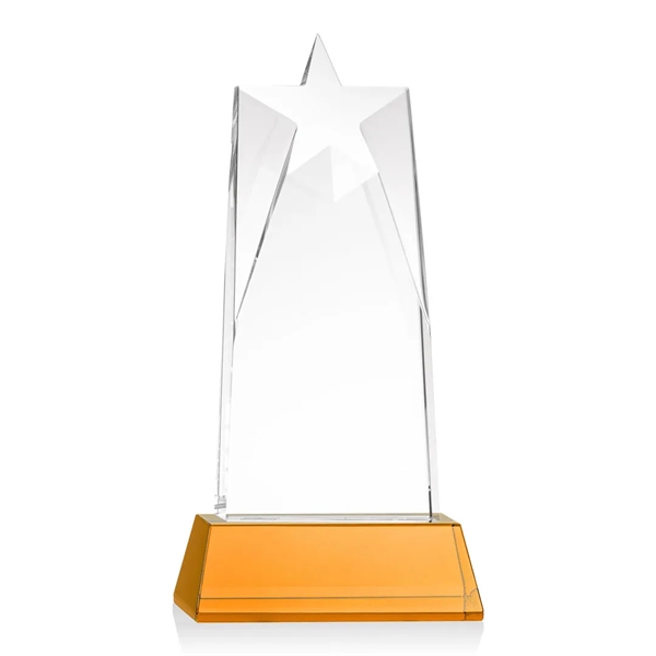 Our prestigious Thick Optical Crystal Millington Star VividPrint™ Award on base... from ASI 84592 St Regis Group / St Regis