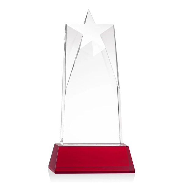 Our prestigious Thick Optical Crystal Millington Star VividPrint™ Award on base... from ASI 84592 St Regis Group / St Regis