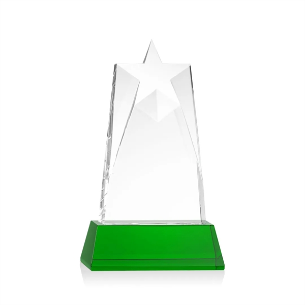 Our prestigious Thick Optical Crystal Millington Star Award on base features... from ASI 84592 St Regis Group / St Regis