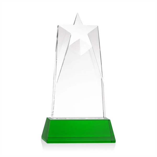 Our prestigious Thick Optical Crystal Millington Star Award on base features... from ASI 84592 St Regis Group / St Regis