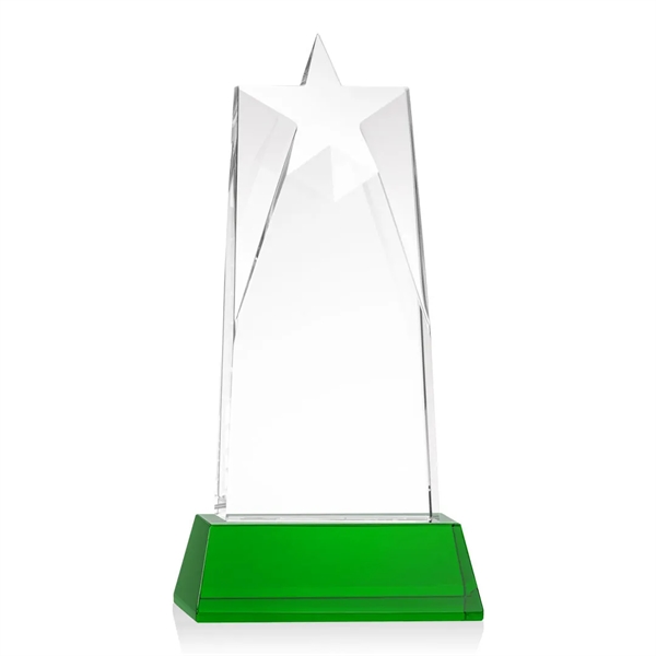 Our prestigious Thick Optical Crystal Millington Star Award on base features... from ASI 84592 St Regis Group / St Regis