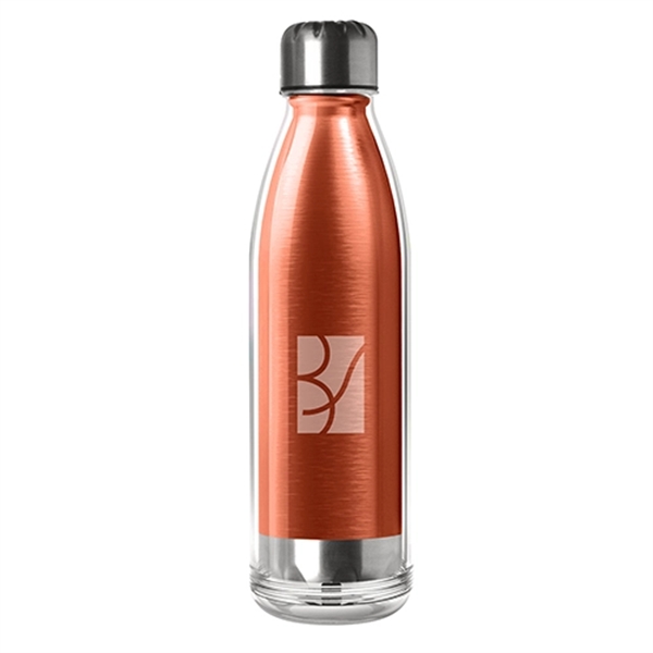 18 Oz. Viva La Vie Water Bottle... from ASI 31518 ADNART / Ad-N-Art