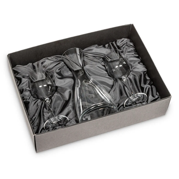 All New Barham Carafe Set with our Bengston Wine Glasses. Includes... from ASI 84592 St Regis Group