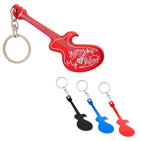 Electric Guitar Bottle Opener Keychain... from ASI 79840 The Proinnovative Line / Proinnovative Line