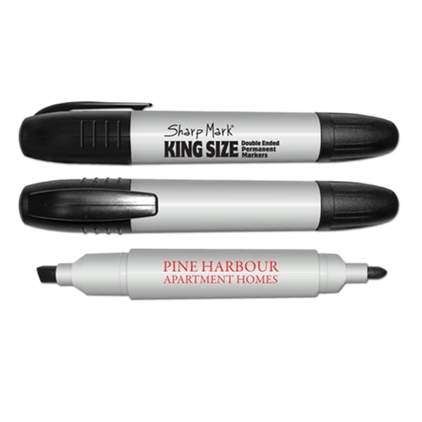 Sharp MarkA® King Size Double Ended Jumbo Permanent Marker... from ASI 67675 Liqui-Mark Corp