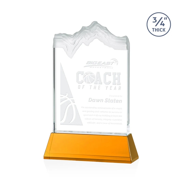 The stunning Kilimanjaro award features deep carved and frosted peaks in... from ASI 84592 St Regis Group / St Regis