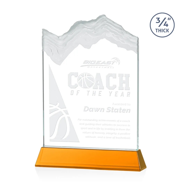 The stunning Kilimanjaro award features deep carved and frosted peaks in... from ASI 84592 St Regis Group / St Regis