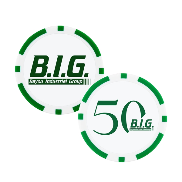 1.75" ABS poker chips in assorted colors.... from ASI 52263 EMT