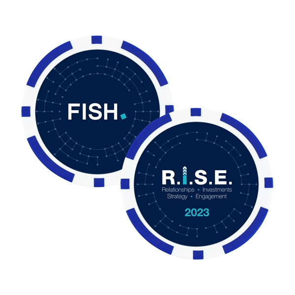 1.75" ABS poker chips in assorted colors.... from ASI 52263 EMT