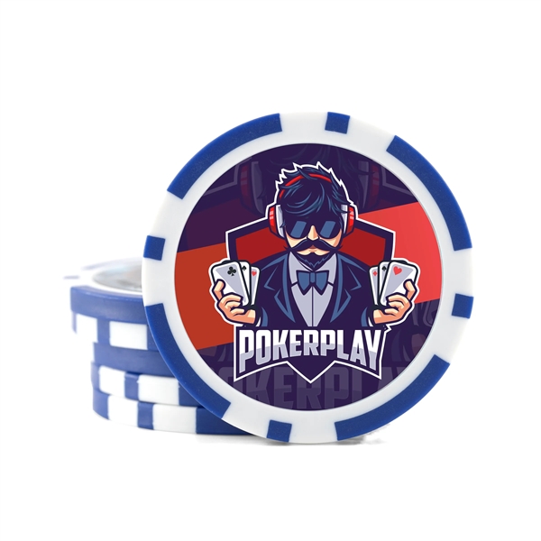 1.75" ABS poker chips in assorted colors.... from ASI 52263 EMT