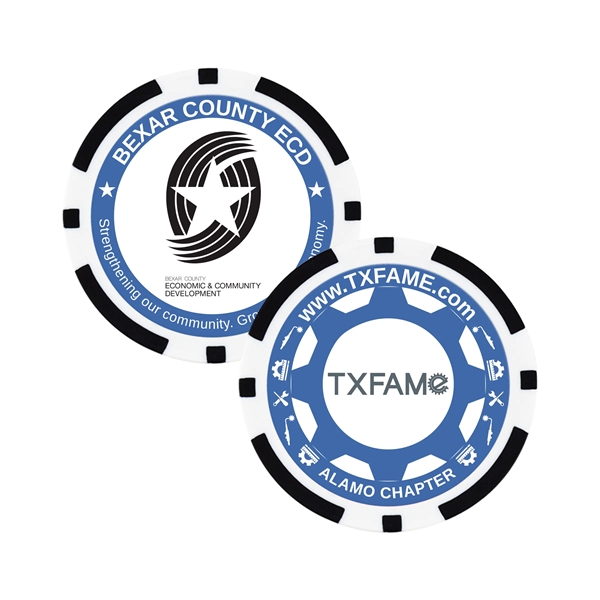 1.75" ABS poker chips in assorted colors.... from ASI 52263 EMT