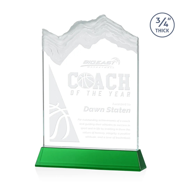 The stunning Kilimanjaro award features deep carved and frosted peaks in... from ASI 84592 St Regis Group / St Regis