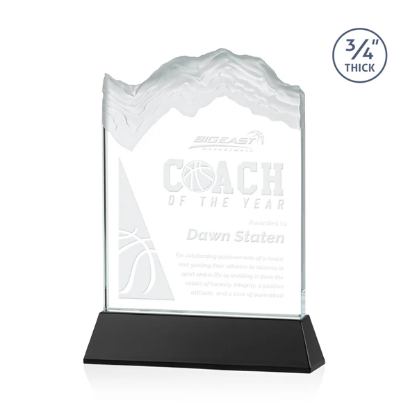 The stunning Kilimanjaro award features deep carved and frosted peaks in... from ASI 84592 St Regis Group / St Regis