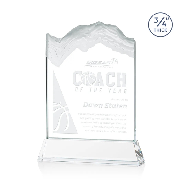 The stunning Kilimanjaro award features deep carved and frosted peaks in... from ASI 84592 St Regis Group / St Regis