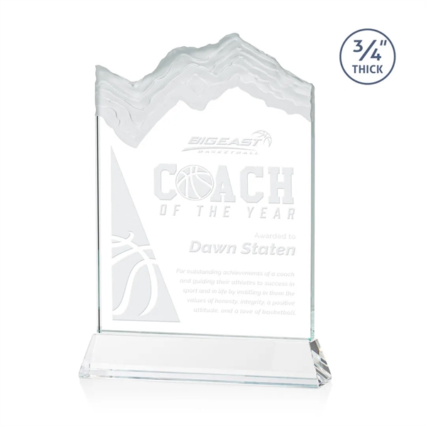 The stunning Kilimanjaro award features deep carved and frosted peaks in... from ASI 84592 St Regis Group / St Regis