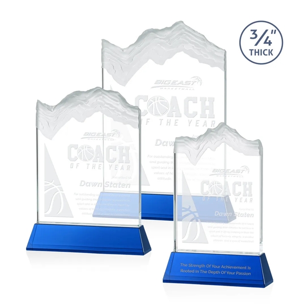 The stunning Kilimanjaro award features deep carved and frosted peaks in... from ASI 84592 St Regis Group / St Regis