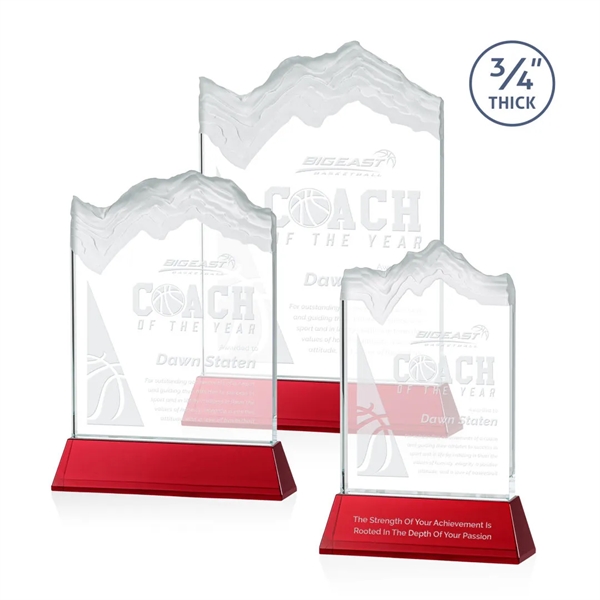 The stunning Kilimanjaro award features deep carved and frosted peaks in... from ASI 84592 St Regis Group / St Regis