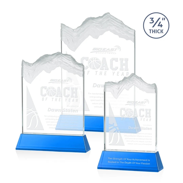 The stunning Kilimanjaro award features deep carved and frosted peaks in... from ASI 84592 St Regis Group / St Regis